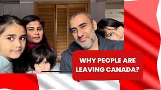 Why people are leaving Canada? Reasons why immigrants are leaving Canada.