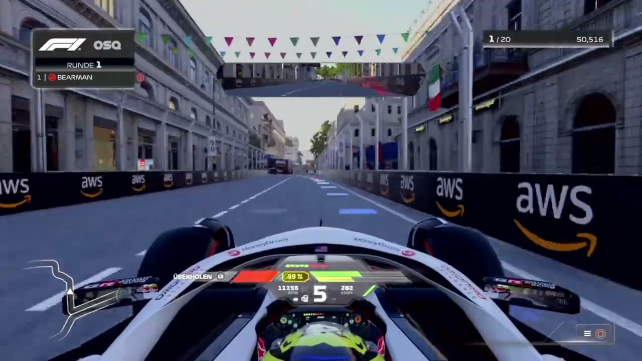 F1 24 - Career Mode - Oliver Bearman (Haas) -  Baku - Qualifying