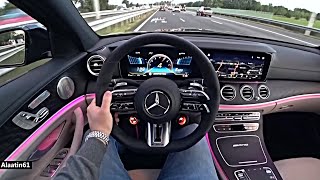 The New Mercedes E63 S AMG Test Drive