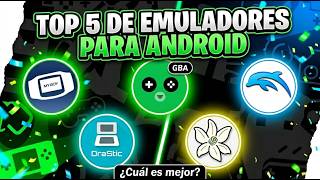 TOP 5 De Emuladores Para Android 🕹️ 🎮