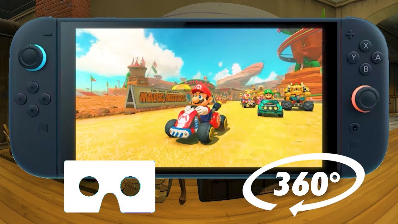 Nintendo Switch VRWORLDS YOU own a Nintendo SWITCH 2 in 360° VR - Virtual Reality