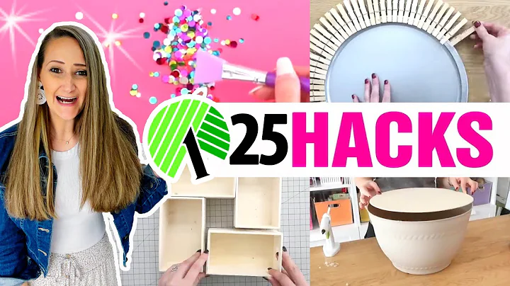 25 *BEST* Dollar Store HACKS 2025! High-End $1 Dollar Tree DIYs & ideas to try this year!