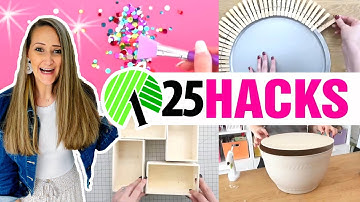 25 *BEST* Dollar Store HACKS 2025! High-End $1 Dollar Tree DIYs & ideas to try this year!