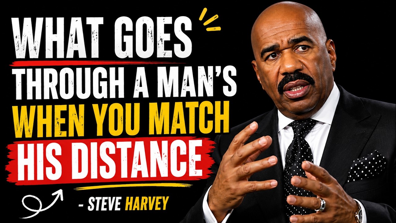 Stop Chasing Him — Do This Instead & Watch Him Come Back | STEVE HARVEY MOTIVATIONAL SPEECH