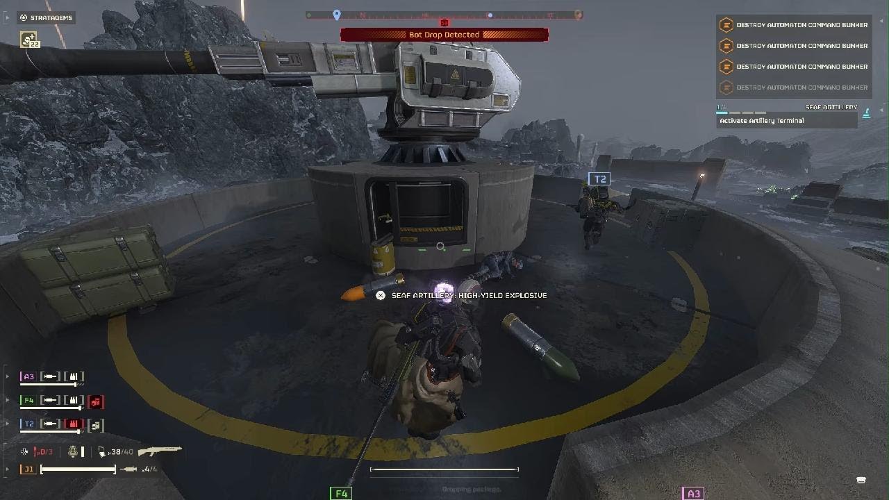 Ao2 Free Zone HELLDIVERS 2_ ao2 danger zone from behind - YouTube