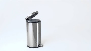simplehuman round step trash can