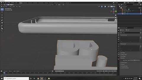 Use Blender to engrave/emboss text into STL files using Boolean modifier - 3d printable phone case