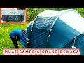 Cara Memasang Tenda Quechua Arpenaz 4.2 Family | Tutorial Mendirikan Tenda Quechua Arpenaz 4.2