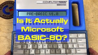 Microsoft BASIC-80 In Secret? VTech's PreBASIC