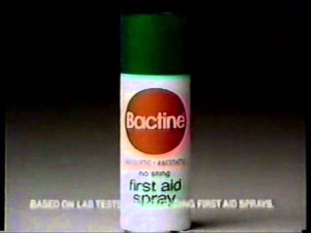 1987 Bactine commercial