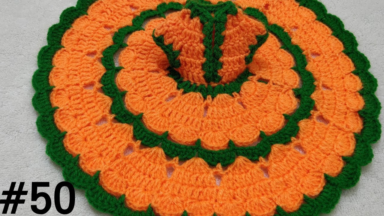 How to Crochet Heart Shape Dress for Laddu Gopal / Kanhaji #50