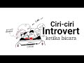 ciri ciri introvert ketika bicara