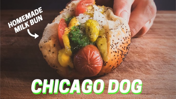 Classic Grilled Chicago Hot Dog - Adventures of Mel