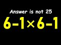Most People Get This Order of Operations Wrong!