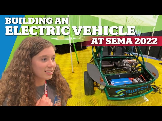 Chloe Limburg on the Switch Vehicles EV Build at SEMA 2022