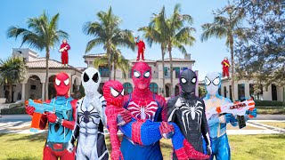 SUPERHERO's ALL STORY || HEY SUPERHEROES Rescue KID SPIDER-MAN from  Bad Guy ( Special Live Action )