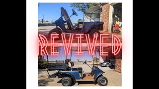 EZGO Golf Cart given new life!