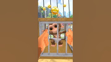 Mother Monkey Saves the Baby👶🐒part3 I Am Monkey VR #vr #game #funny