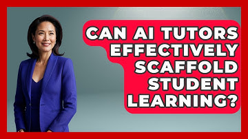 Can AI Tutors Effectively Scaffold Student Learning? - Safe AI for The Classroom