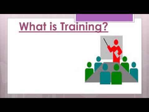 Video: What Is Training