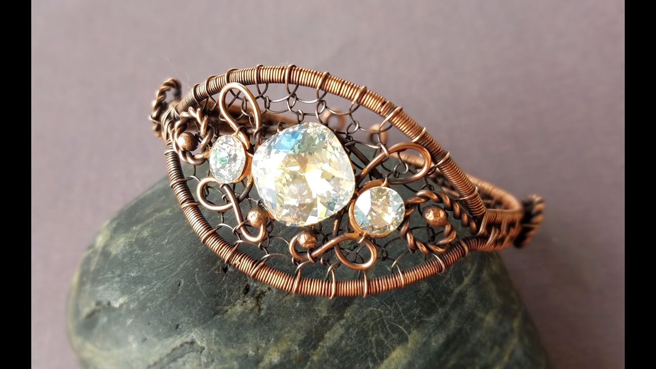 Wire Wring Tutorial New Years Bracelet Part 1 Wire Wring Tutorial New Years Bracelet Part 1