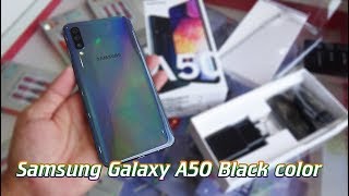Unboxing Samsung Galaxy A50 Black color