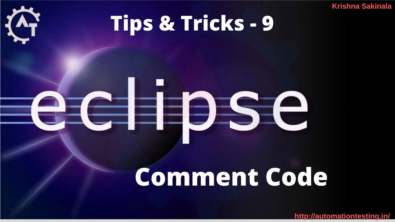 9. Comment Code In Eclipse | How To Comment Uncomment In Eclipse | Eclipse Shortcuts For Comments