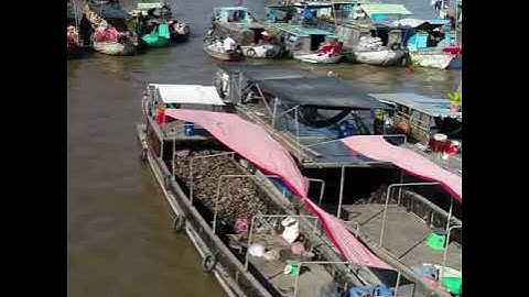 Cai RAng Floating Market VietNam