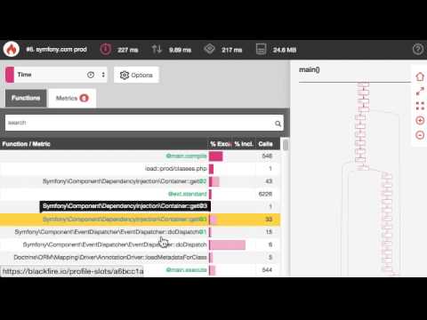 Blackfire - Resizable sidebar