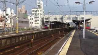 名鉄クオリティー運用!! 名鉄6500系 6507F (急行弥富行き) 新安城3番入線
