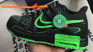 nike air rubber dunk off white stockx