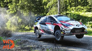 Toyota Yaris WRC FLAT OUT - Ogier Test Finland 2020