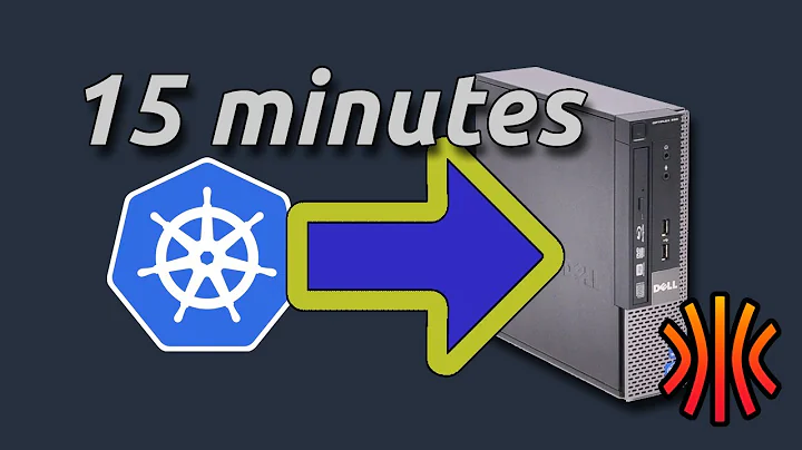 Kubernetes home lab on an old computer