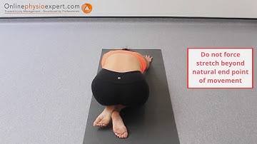Childs Pose Exercise Progression 3 - How To Perform With Correct Technique