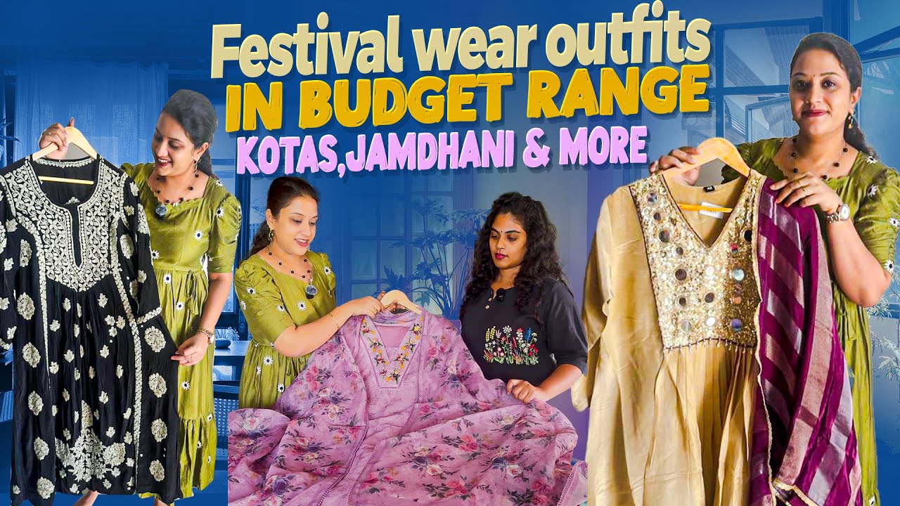 Budget Range lo Festival Wear Outfits | Kota , Jamdhani & More | Mandaara By Aparna , Hyderabad Shop
