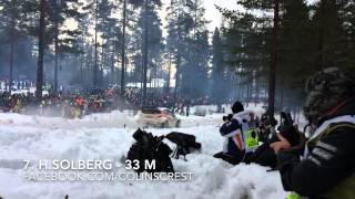Colins Crest Award 2014 - Top 10 jumps - Rally Sweden 2014