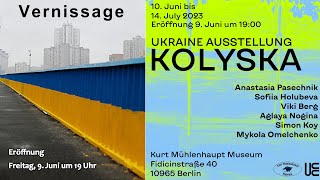 Vernissage KOLYSKA  - Ukraine Ausstellung im Kurt Mühlenhaupt Museum