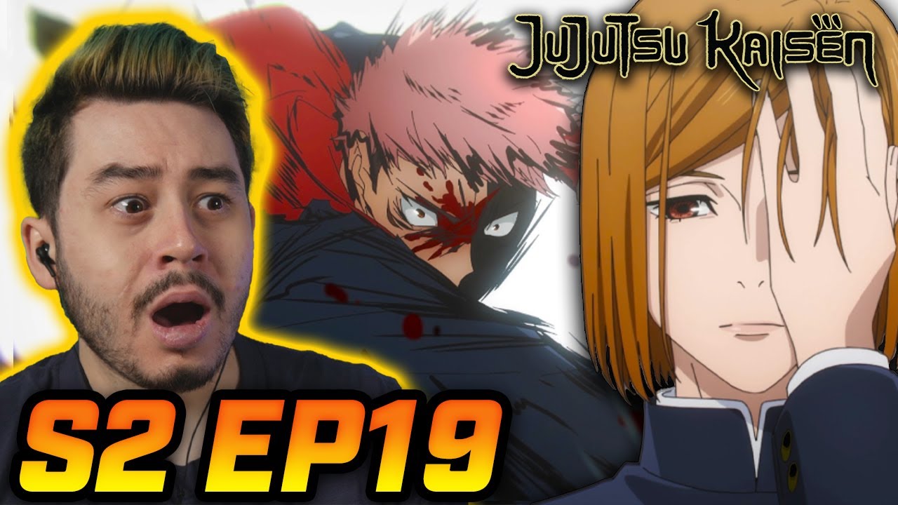 all I know is pain!  Jujutsu Kaisen Season 2 Ep. 19 REACTION! - BiliBili