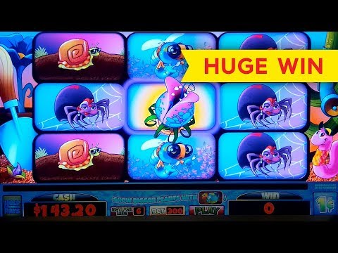 HUGE WIN! Green Thumb Slot - ALL BONUS FEATURES!