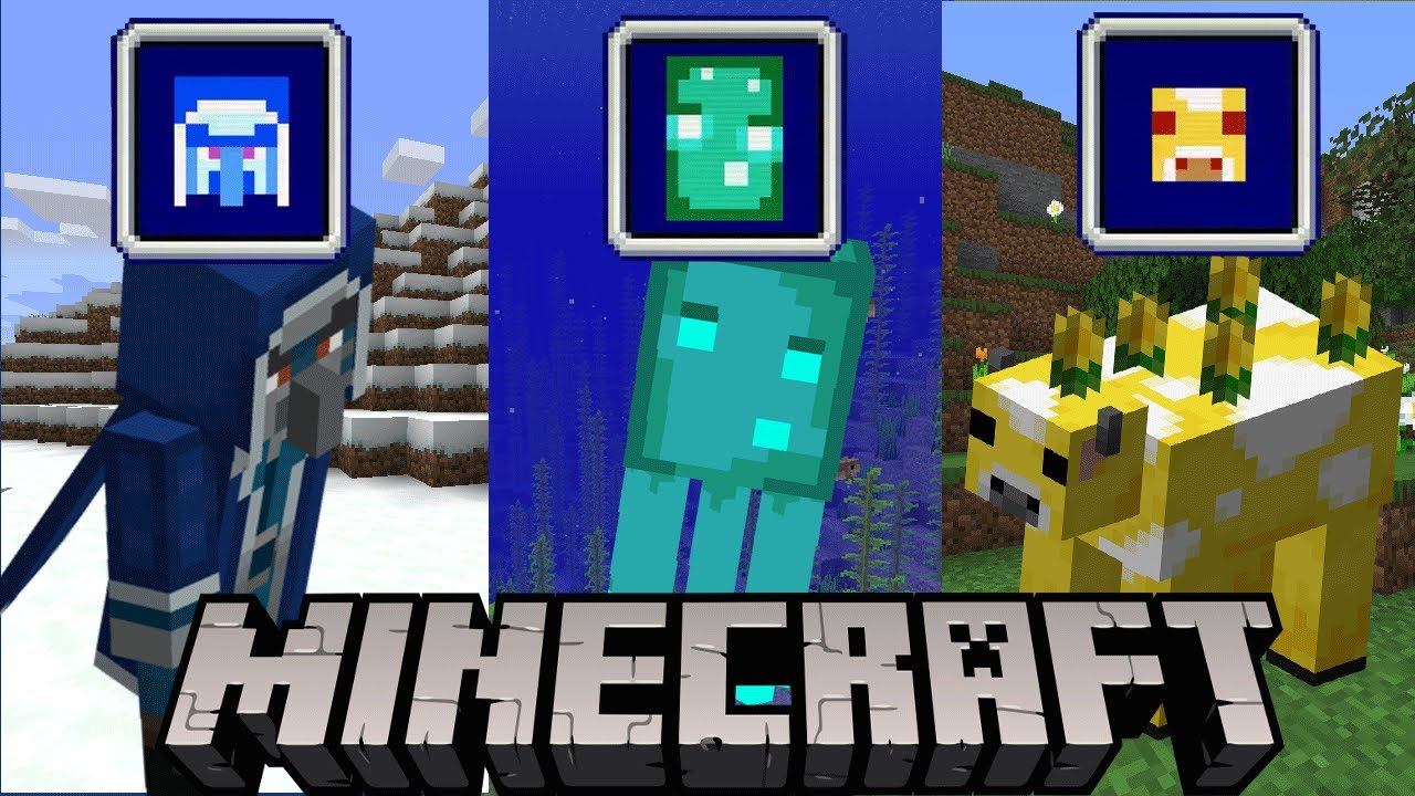 ️ 3 NUEVOS MOBS que podrían estar en MINECRAFT 1.17 - VOTACIÓN