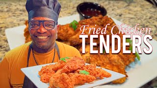 How to fry chicken tenders!