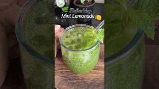 Refreshing Mint Lemonade 🍋 summer Drink #summerdrink#viralshort #mintmojito #quickrecipe #mango