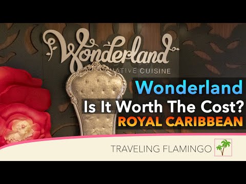 Wonderland Restaurant Review - Royal Caribbean Cruise Food