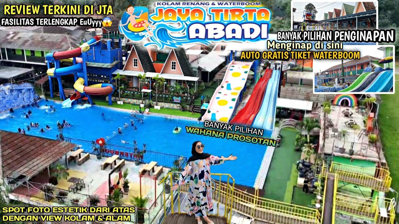 Waterboom Jaya Tirta Abadi Purwakarta ‼️ Menginap disini auto gratis tiket waterboom