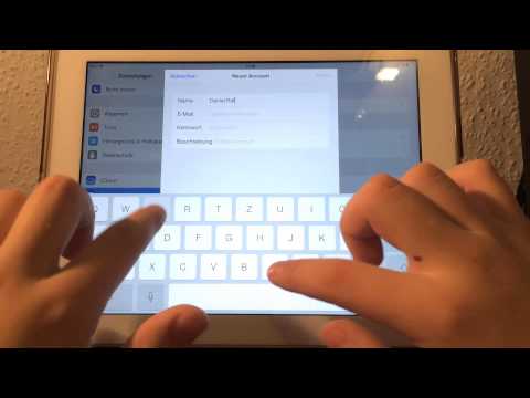Freenet E-Mail am iPad einrichten
