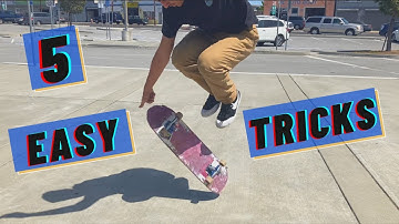 5 Tricks You Can Learn Before Ollie  | Skateboarding