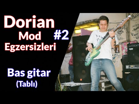 dorian-modu-(bas-gitar-egzersizi)-(tablı)-#thedorianmode-#thedorianscale