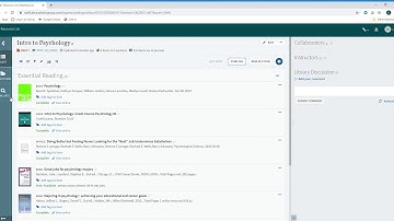 Leganto Resource Lists for Faculty 06: Publishing your list