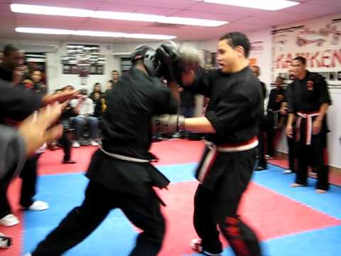 Kingi's Kajukenbo Black Belt Test - Robert & Sean part 3