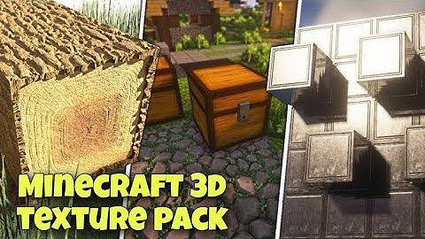 How to download Minecraft 3d texture Pack for Your Minecraft 1.19 || no lag